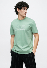 EA7 Emporio Armani UNISEX - Футболка с принтом - Зелёный