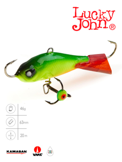 Балансир Lucky John BALTIC 6 с тр. 60мм/26RT блистер