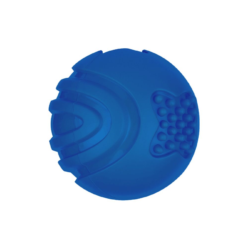 Игрушка Mr.Kranch для собак Мяч 6,5 см синий с ароматом курицы Игрушка Mr.Kranch для собак Мяч 6,5 см синий с ароматом курицы