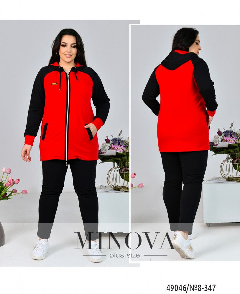 Костюм 8-347-красный Minova