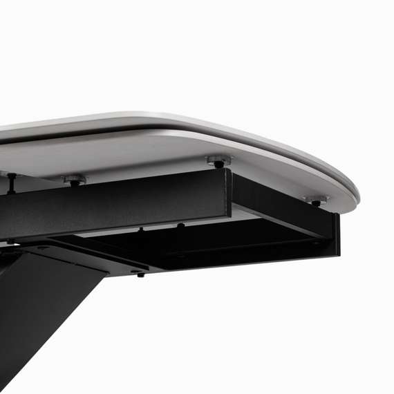 Раскладной стол Flormere 180-260x90 см, белая керамика