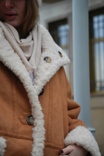 Дубленка двусторонняя camel