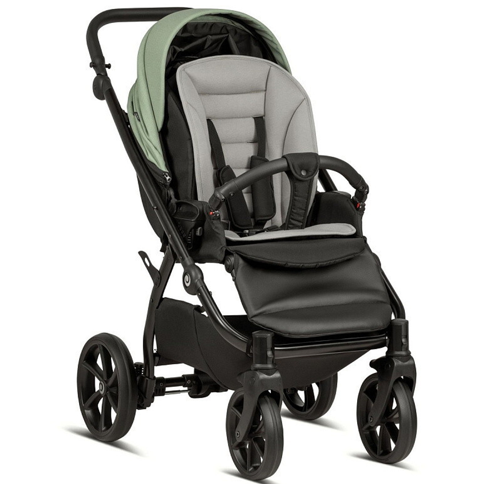 Детская коляска Tutis Uno 5 Plus Earth collection 3 в 1 с автокреслом Elo Lux EduSky Black 1402037 Matcha