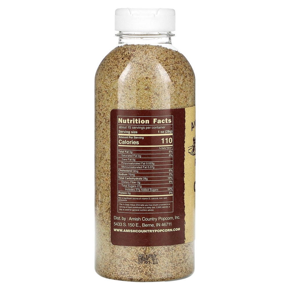 Amish Country Popcorn, Popcorn Glaze, карамель, 425 г (15 унций)