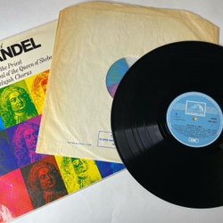 Винтажная виниловая пластинка LP Handel Гендель, Иегуди Менухин Yehudi Menuhin, The Ambrosian Singers Your Kind Of Handel (Англия 1975)