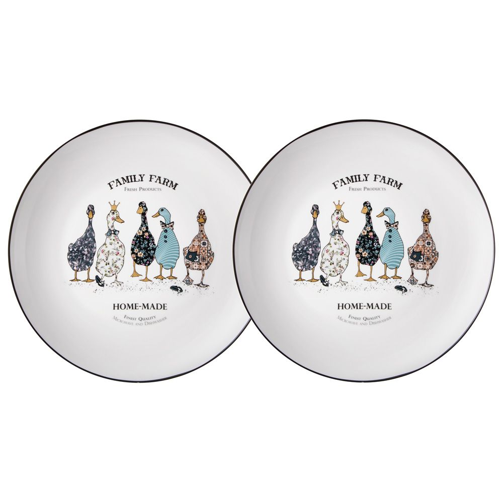 НАБОР ТАРЕЛОК ОБЕДЕННЫХ 25,5 СМ LEFARD "FAMILY FARM" 2 ШТ.