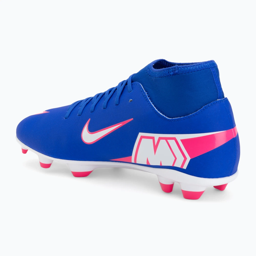 Футбольные бутсы Nike Mercurial Superfly 10 Club FG/MG racer blue/white