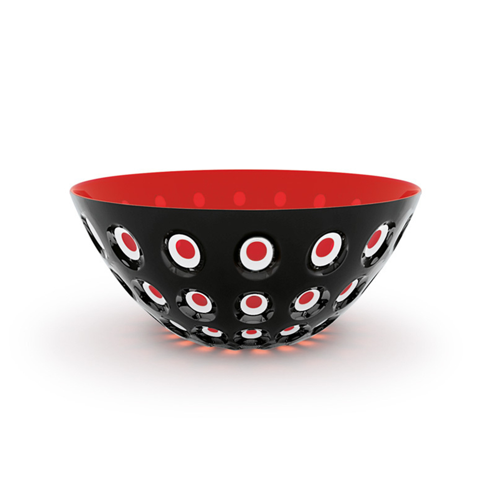 Салатник le murrine, ?25 см, акрил, черный