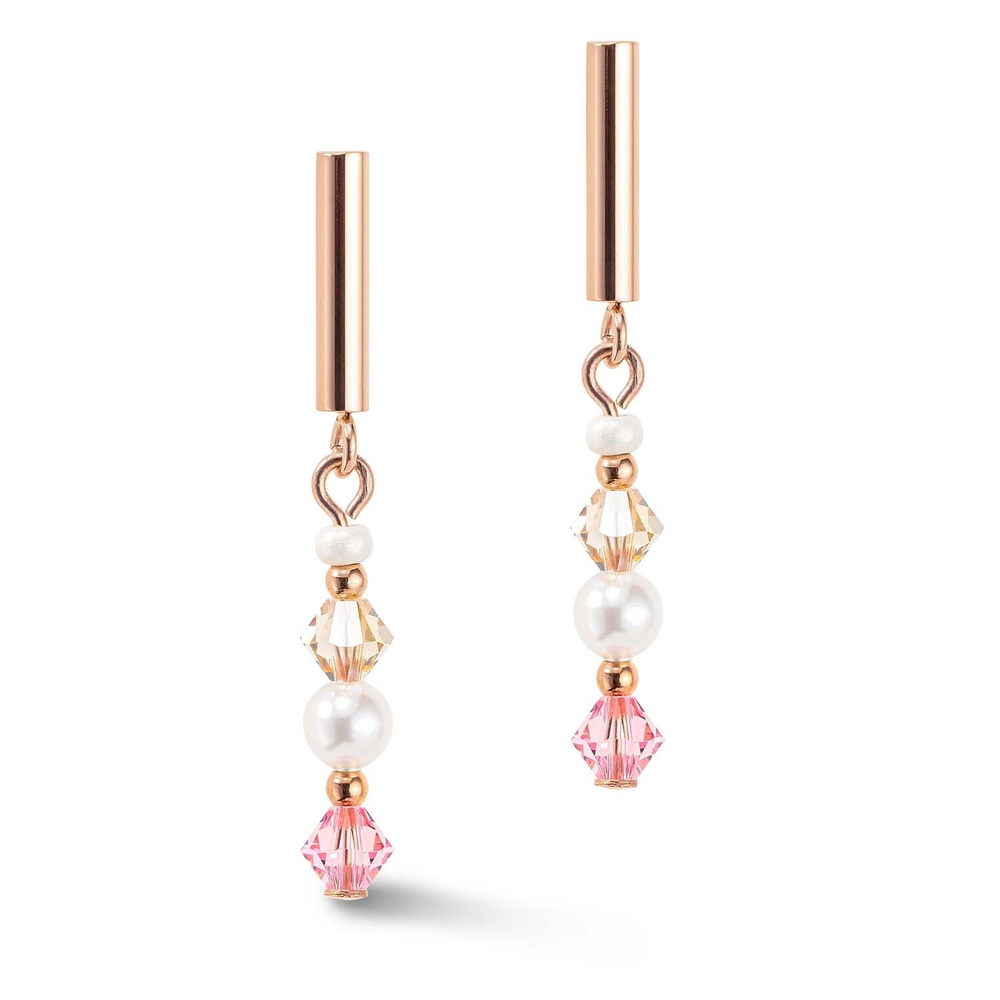 *Пусеты Princess Light Rose Coeur de Lion