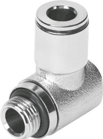 NPQM-LK-G14-Q6-P10 Угловой штуцер с цанговым зажимом и резьбой