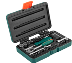 S68H2141S Набор головок торцевых 1/4"DR Super Tech, 41 предмет