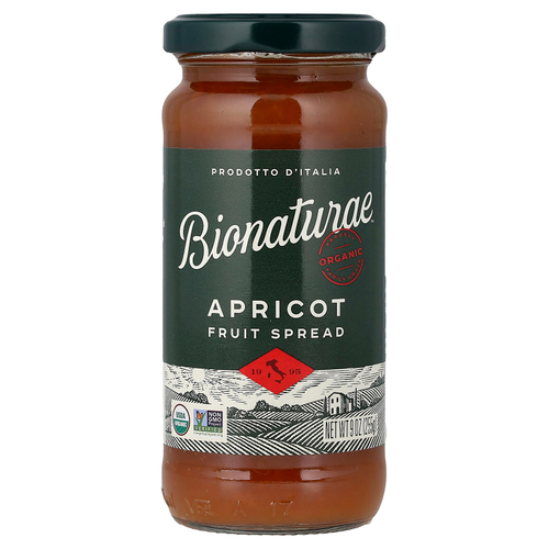 Bionaturae, органический фруктовый спред, абрикос, 255 г (9 унций)