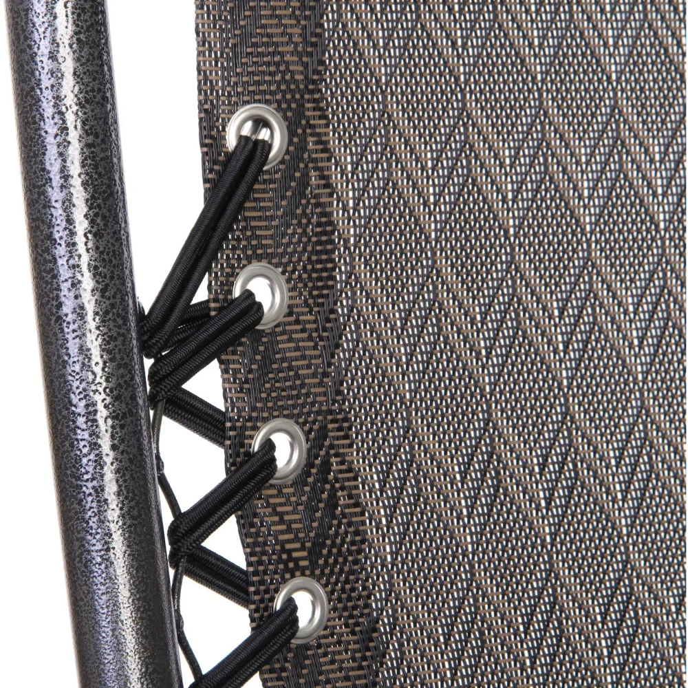 Шезлонг (кресло) 177*64*113см «Уют» с подголовником, 2 положения, коричневый ДоброСад