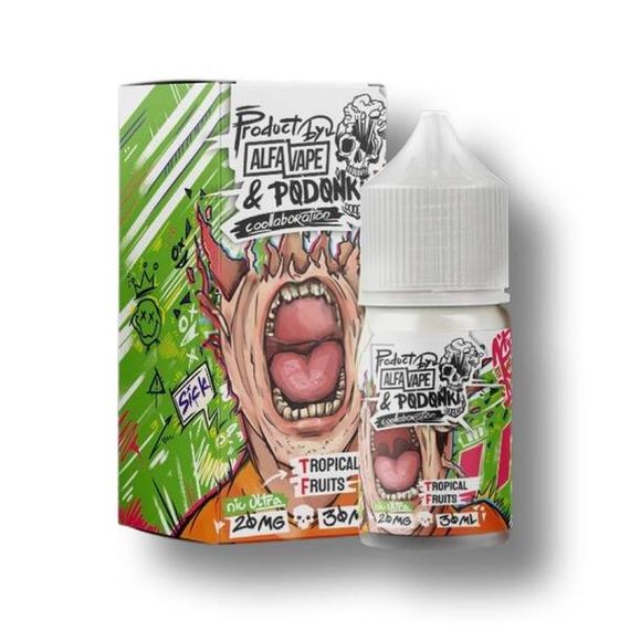 Alfa Vape &amp; Podonki - Tropical Fruits (7% nic)