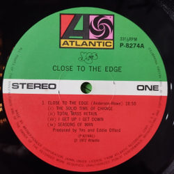 Винтажная виниловая пластинка LP Yes Close To The Edge (Japan 1972) (No Obi) The Apocalypse