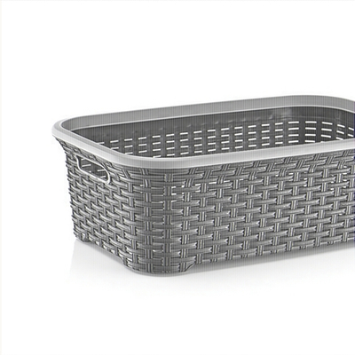 Корзина для белья плетёная 35л коричневый 05104