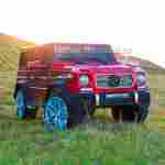 Детский электромобиль "Mercedes-Benz AMG-G 65" красный