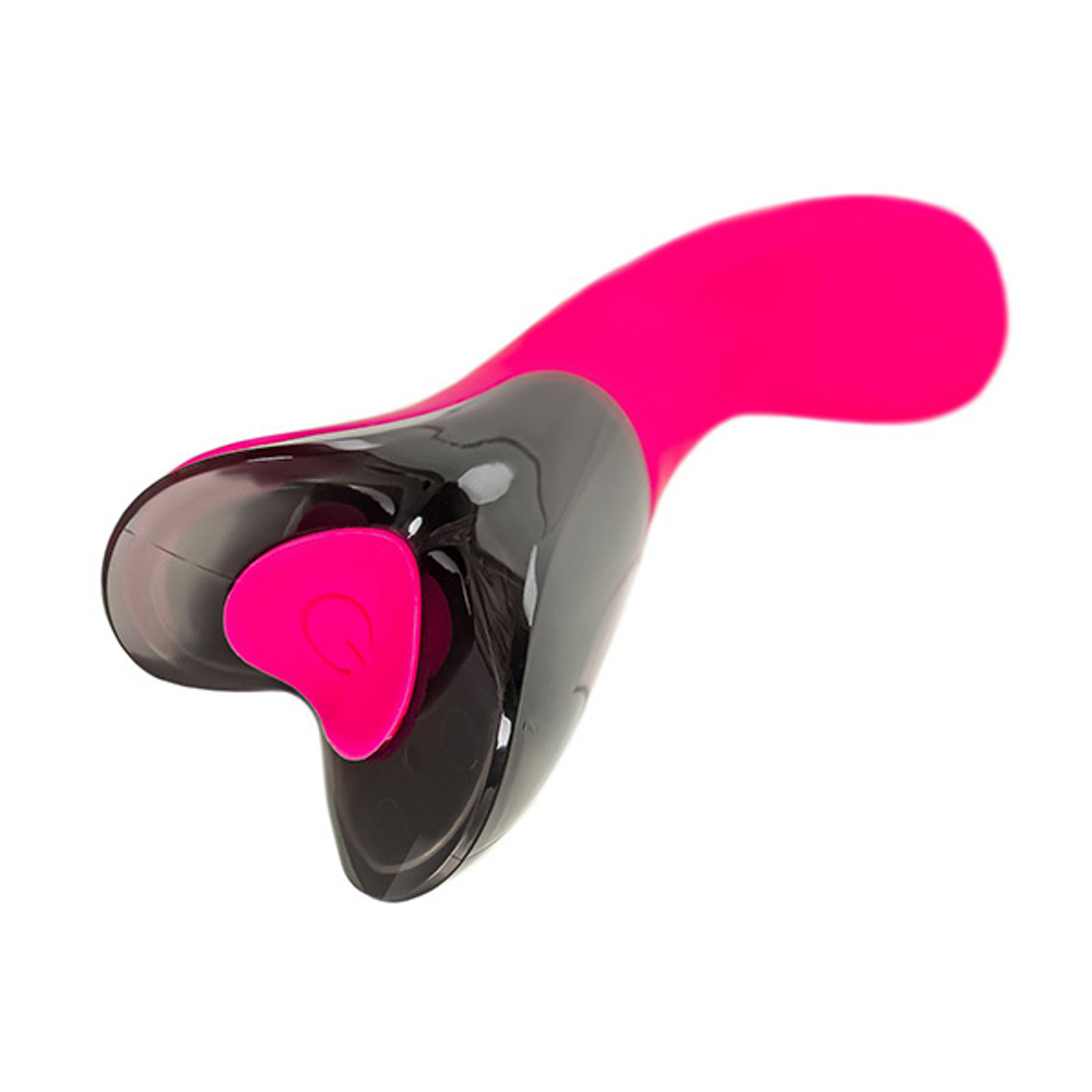 Ярко-розовый вибратор 20,5см ToyFa eroTEQ Mecawn 593001