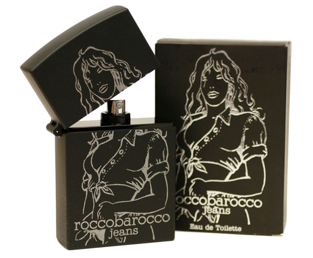 Roccobarocco Black Jeans Femme