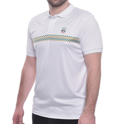 Мужское теннисное поло Monte-Carlo Rolex Masters Front Print Polo - white