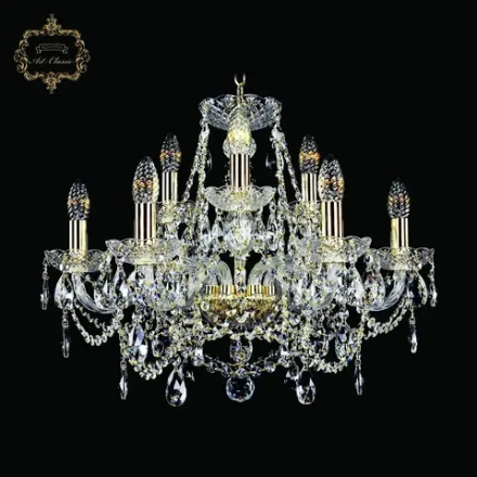 Подвесная люстра Art Classic 11.25.6+3.200.Gd.Sp