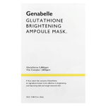 Genabelle, Осветляющая маска-ампула с глутатионом, 5 шт., По 25 мл (0,84 жидк. Унции)