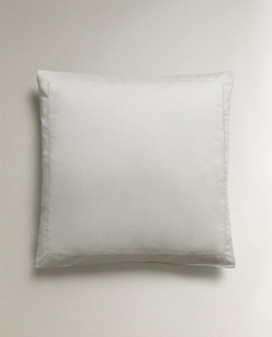 Zara Home - Атласная наволочка с подолом (300 нитей) 70x90 см