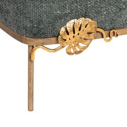 Кресло Monstera Deliciosa (Монстера) Лазурный Амбер