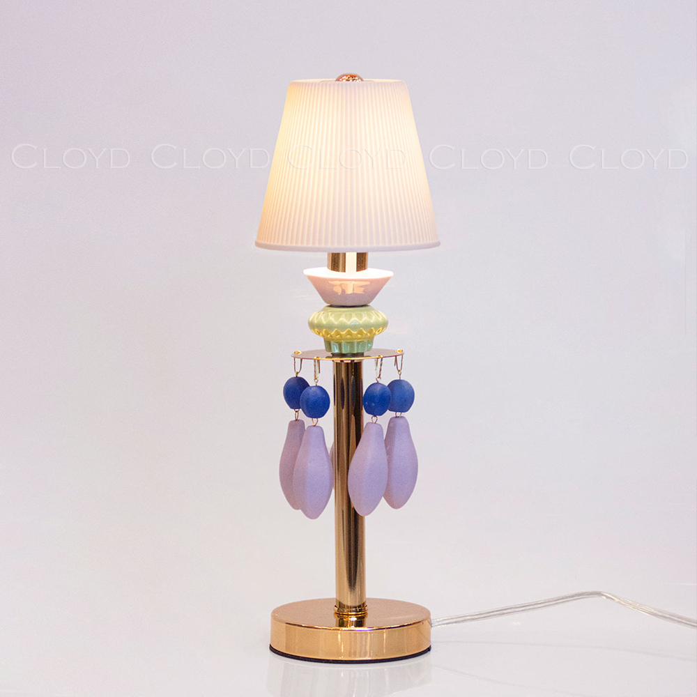 Настольная лампа Cloyd LOTTIE-A T1 - цветная керамика (арт.30034)