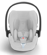 Коляска 3 в 1 Cybex Priam IV Rosegold complete и автокресло Cloud T i-Size Platinum White Plus Sepia Black
