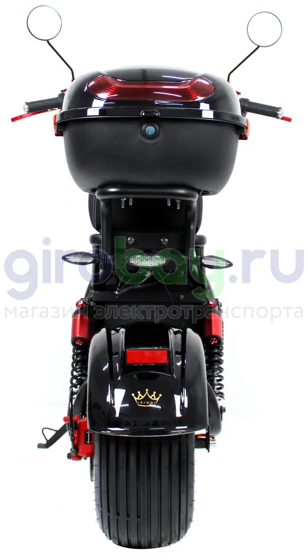 Электроскутер IKINGI X7 PRO 3000W - Чёрный, летние покрышки фото №11