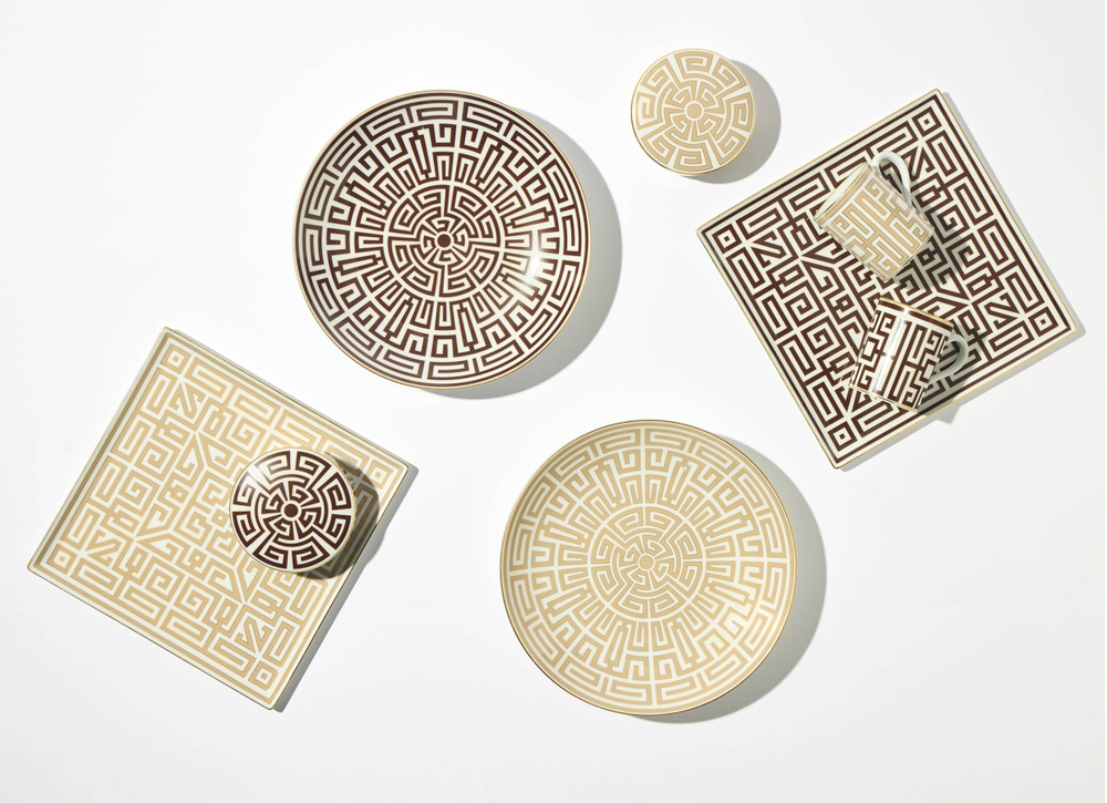 Блюдо круглое Labirinto Cachemire (31 см)