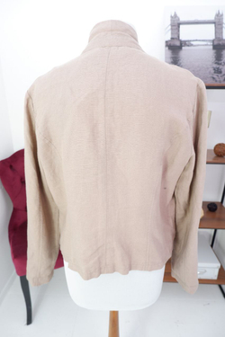 Жакет Laura Ashley льняной светлый 50 размер