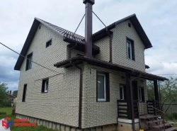 Фасадная панель Альта Профиль Клинкерный кирпич Белый 1130*420мм 0,48м2