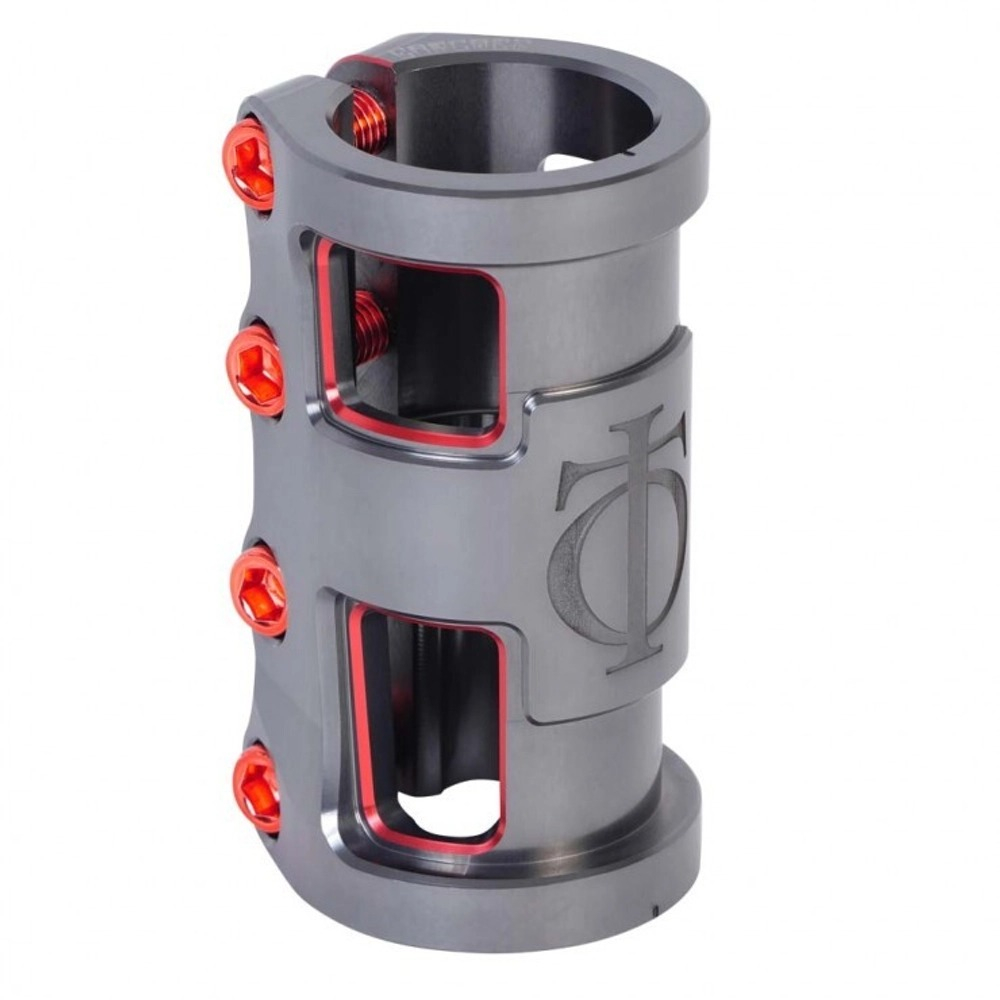 Зажим Oath Carcass SCS, Серый / красный