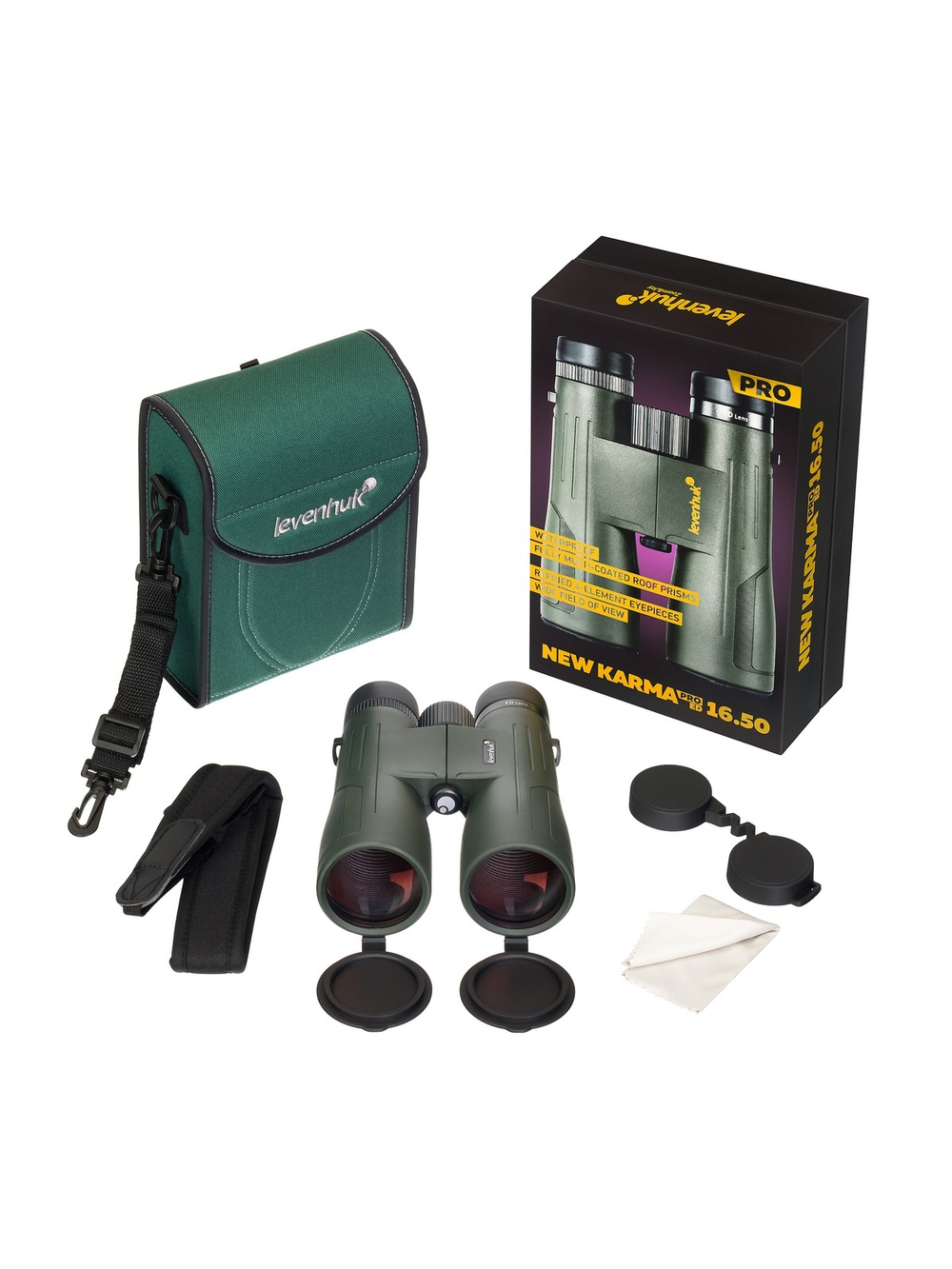 Бинокль Levenhuk New Karma PRO ED 16x50