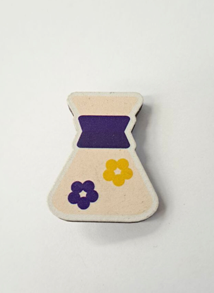 Значок деревянный "Кемекс"