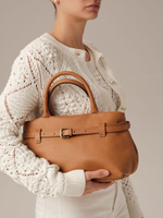 Кожаная сумка DBR Muse 31399 коричневый лист