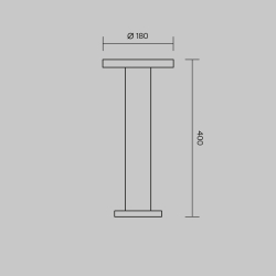 Ландшафтный светильник Outdoor O420FL-L12GF