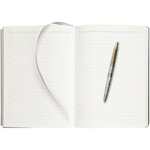 Подарочный набор: Шариковая ручка Parker Jotter Russia SE, цвет: St. Steel GT и Ежедневник  недатированный, коричневый