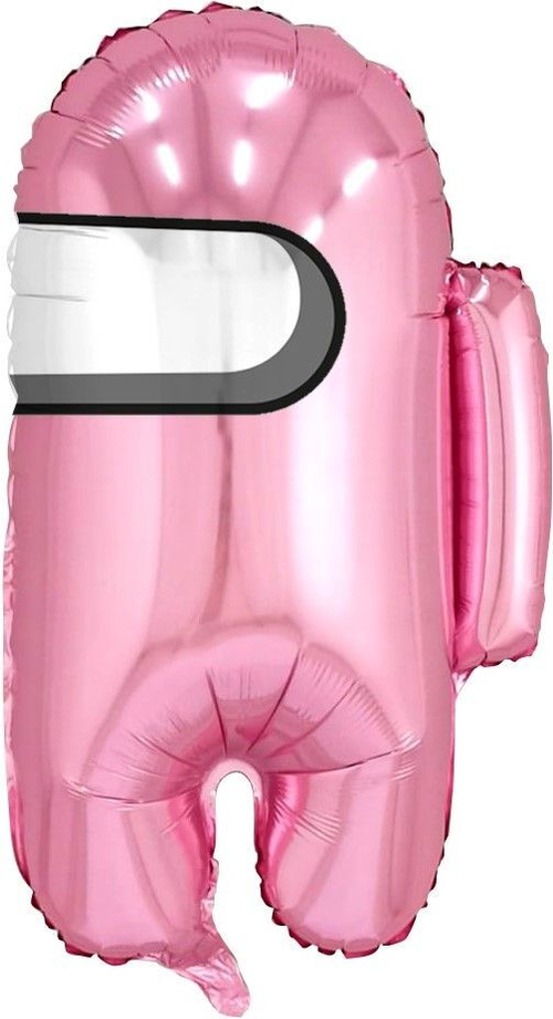Шар фигура 66 см Among As розовый