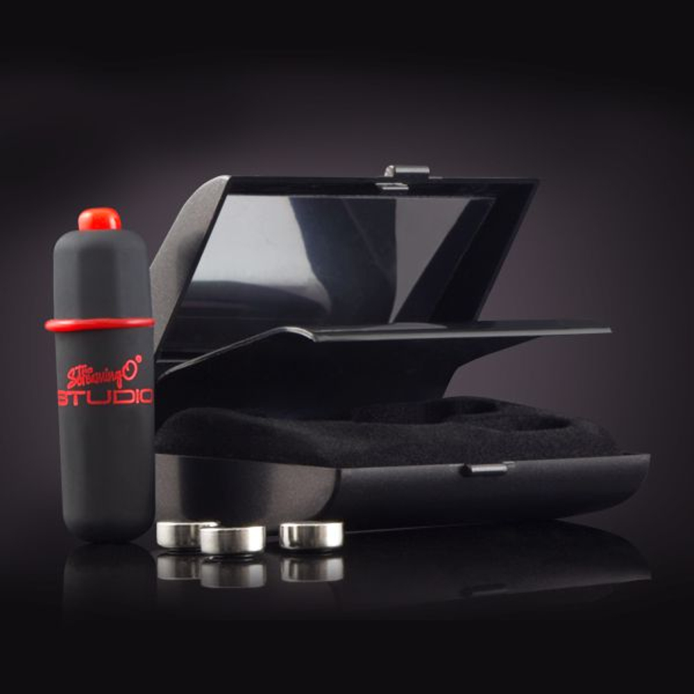 Компактная шкатулка с вибропулей (Цвет: черный)