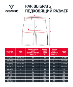 Шорты IRON, черный