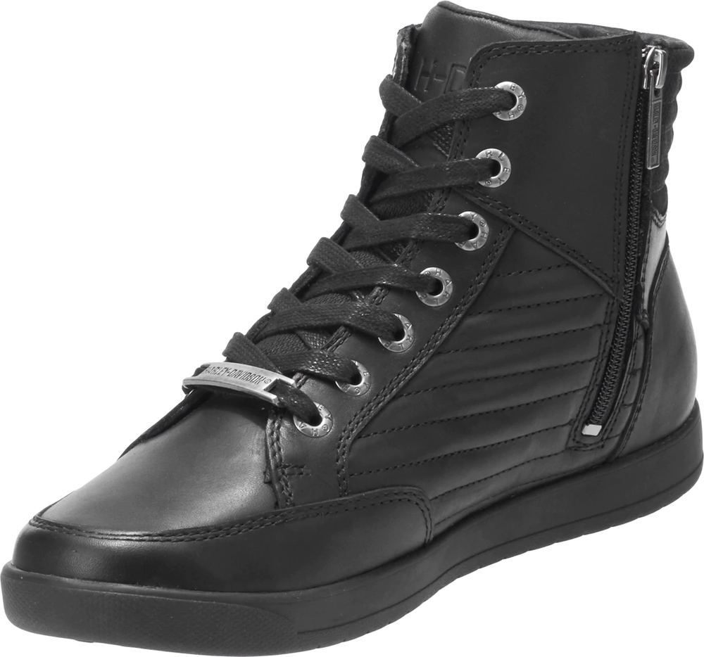 Высокие кеды Bridges 5-Inch Black Leather Harley-Davidson