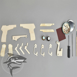 Деревянный конструктор ПМ (Пистолет Макарова)