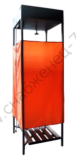 Душ дачный Д-135-П (135л) с подогревом Вихрь