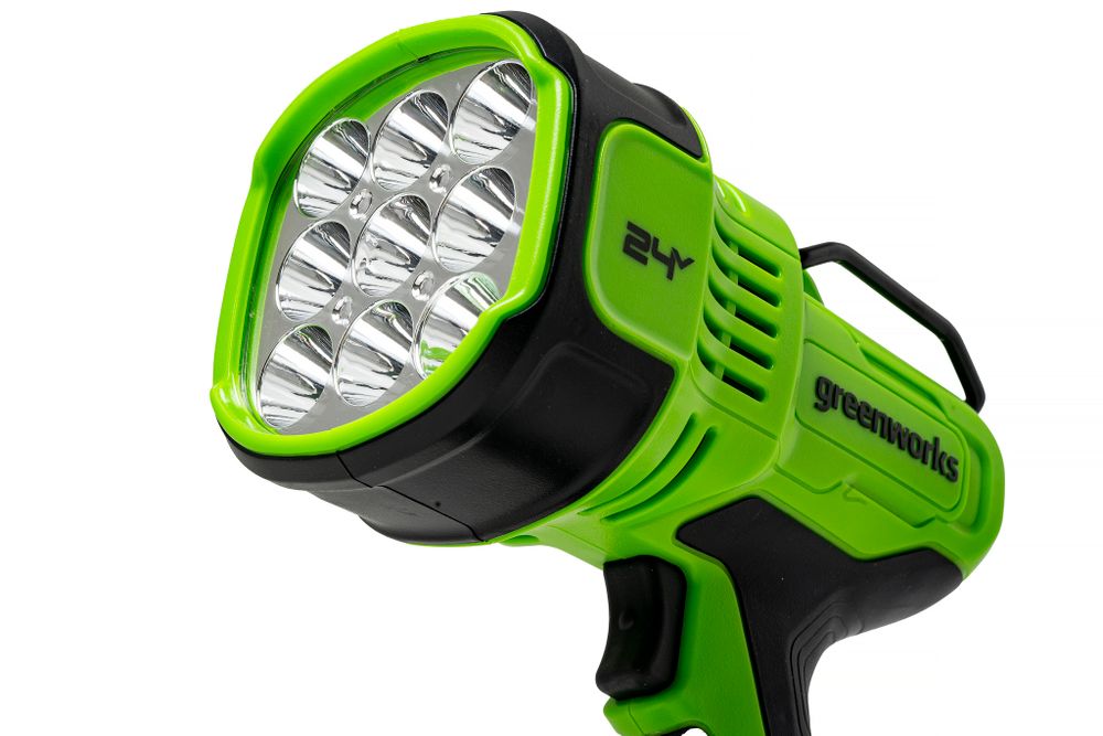 Аккумуляторный светодиодный фонарь прожектор Greenworks, G24SL, 3401207,24v, без АКБ и ЗУ