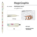 Карандаш механический 0.5 мм MagicGraphix Хомячки , НВ, пластиковый корпус