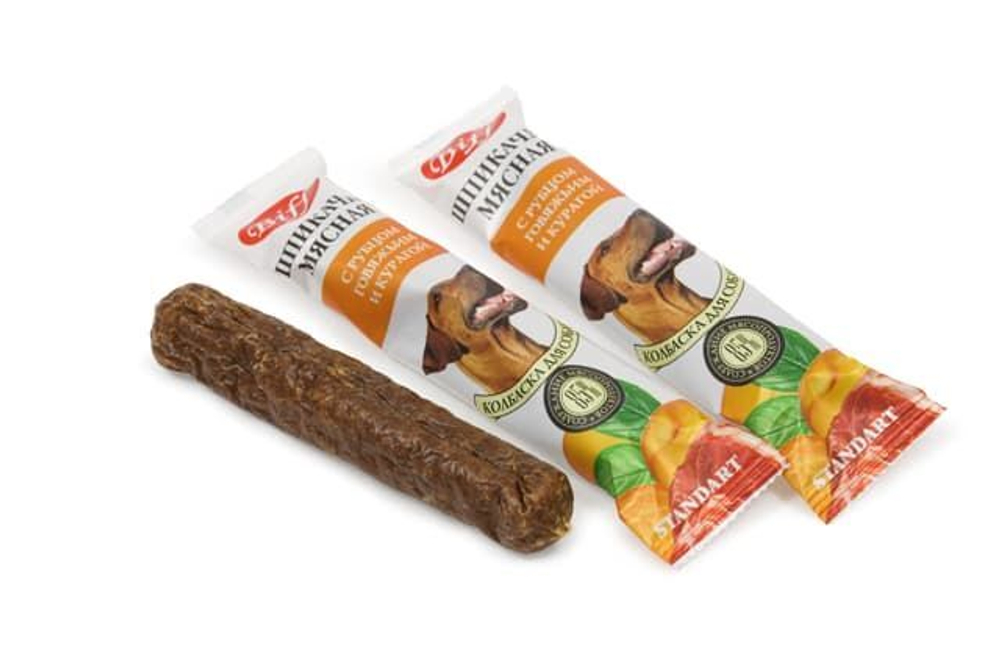 Шпикачка с рубцом говяжьим и курагой St. (ФАСОВКА) 311520