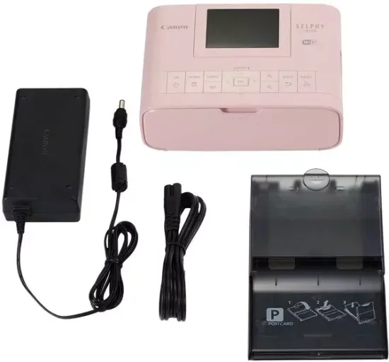 Принтер сублимационный Canon Selphy CP1300, цветн., A6, розовый